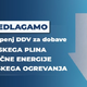 V SDS predlagajo znižanje stopnje DDV (na 5%) za dobave zemeljskega plina, električne energije in daljinskega ogrevanja