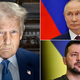 Trump po pogovoru s Putinom: Rusija se bo odločno odzvala na ukrajinski napad na ruska letališča