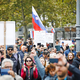 Na tokratnih protestih policisti pridržali 17 ljudi