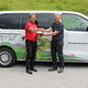 Bovec: električni kombi se med ljudmi (še) ni prijel, zdaj vozi na klic