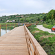 Končno do nove, malo širše ceste na Seči