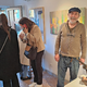 Kipi in slike Eda Zanca v razstavnem prostoru Atelier Svojc