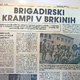 Brkinski brigadirji bodo dobili spominsko ploščo