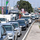 Promet po Sloveniji vse bolj zgoščen, ponekod že zastoji