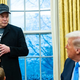 Šov Muska in Trumpa v Ovalni pisarni