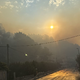 Med Splitom in Omišem divja požar, na terenu 150 gasilcev