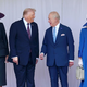 Britanski kralj Karel sprejel Trumpa in Melanio