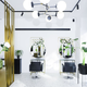 Bleščeč, a eleganten salon v slogu neo decoja v Ljubljani