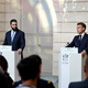 Macron Al Šaro v Parizu pozval k zaščiti vseh prebivalcev Sirije