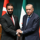 Erdogan v Carigradu sprejel začasnega sirskega predsednika Al Šaro