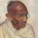 Dražba edinega portreta, za katerega je Gandhi kdaj poziral, presegla pričakovanja