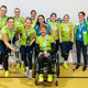 Slovenske sedeče odbojkarice v polfinalu EP-ja