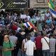 Protestniki v Suvajdi zahtevajo pravico do samoodločbe in referendum