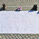 Dogodek Neizhojeni koraki v Ljubljani kot spomin na vse ubite otroke v Gazi