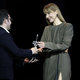 Jennifer Lawrence ob prejemu nagrade donostia: "Kar se dogaja v Gazi, ni nič manj kot genocid"
