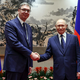 Vučić se je Putinu pohvalil, da je Srbija "edina država v Evropi, ki ni uvedla sankcij proti Rusiji"