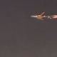 Kmalu po vzletu boeing zagorel in letel v plamenih #video