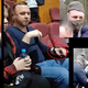 Možje v modrem v moskovski dvorani. So bili res na delu tajni agentje?