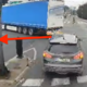 Neverjetno na Brezovici: izsilil tovornjak, nato kar v nasprotno smer #video