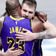 LeBron James po čustvenem večeru priznal, da so imeli Lakersi v Dallasu posebno Dončić misijo
