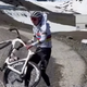 Pogačarja skoraj odpihnilo med pripravami na Tour de France #video