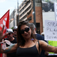 Več tisoč protestnikov pred poslopjem srbske vlade #foto