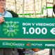 Zmagovalec pozabil, da je sodeloval, in prejel bon Eurogarden v vrednosti 1.000 evrov