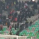 Oglejte si spopad navijačev Olimpije in Borca na tribunah v Stožicah (VIDEO)