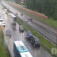 Počilo na primorski avtocesti, zaprta vozni in prehitevalni pas (FOTO)