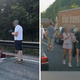 Kolaps prometa na Primorki: avtocesta postala piknik cona?! Posnetki so razburili javnost