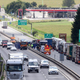V zmaličeni pločevini tik pred črpalko na Tepanjah pet mrtvih, voznik preživel