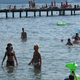 Na portoroški plaži prodnati predel