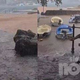 Pravi potop v tem hrvaškem mestu, ceste pod vodo, počeni jaški! (VIDEO)