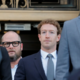 Težki očitki: Mark Zuckerberg na sodišču