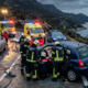 Slovenska državljanka udeležena v hudi prometni nesreči na Hrvaškem, tri so odpeljali, poškodovana tudi nosečnica (FOTO)