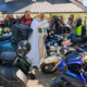 Motoriste žegnalo pet duhovnikov, pater Niko Žvokelj: »Sem prihajam zaradi Matere božje in zaradi motoristov« (FOTO)