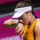 Tamara Zidanšek ostala brez Madrida in Saint-Maloja