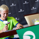 Krst: Slovenska reprezentanca novinca potegnila za nos
