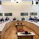 Premier Janša se je sestal s skrajno desnimi evropskimi poslanci