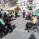 Sončki z dobro voljo in opozorili na Glavnem trgu v Mariboru