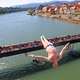 (FOTO) V Dravo bodo skakali iz Glavnega mostu