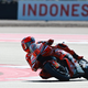 (VIDEO) Kot bi bil prvič na motorju: svetovni prvak Marc Marquez danes trikrat letel s steze