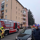 Požar v stanovanjskem bloku v Mariboru: Ena oseba poškodovana, stanovalce evakuirali