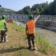 (FOTO) Adijo, začasni vojaški most, ki jemlje slovo tudi ob bograču