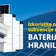 Obetajo se nove subvencije za baterijske hranilnike