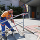 (FOTO) Popravljene stopnice pred dvorano Union