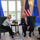 Trgovinska vojna: Trump poleg carin iztržil še prodajo energentov in orožja ter naložbe