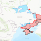 (ZEMLJEVID) Kolikšen del ukrajinskega ozemlja zares zaseda Rusija?