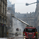 (FOTO) Zagorelo je v trgovini z vejpi: Po požaru zaprli osrednjo železniško postajo v Glasgowu