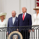 (FOTO) Trump ob sprejemu britanskega kralja izpostavil poseben odnos med državama
